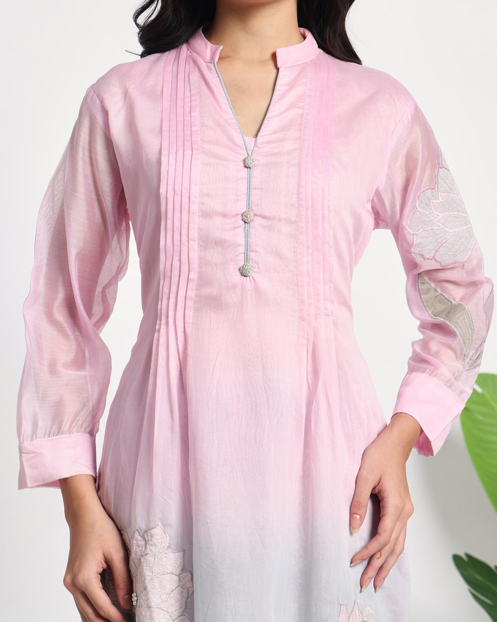 Mull Chanderi Frock