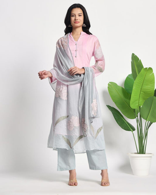 Mull Chanderi Frock
